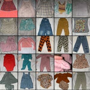 Mystery Baby Clothes Bows & Shoes Bundles